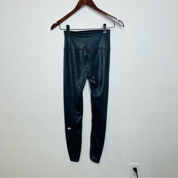 Alo Yoga Women’s Size Small High Waist Airlift Legging Steel Grey 7/8 Leg - Picture 6 of 11